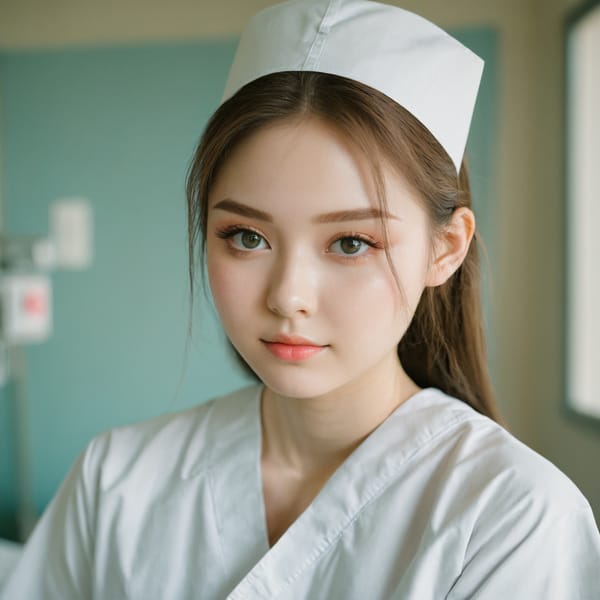 Tags: 21872187, SDXL
{"3": {"inputs": {"seed": 594138337198878, "steps": 32, "cfg": 6.95, "sampler_name": "dpmpp_2m", "scheduler": "karras", "denoise": 1.0, "model": ["27", 0], "positive": ["6", 0], "negative": ["7", 0], "latent_image": ["5", 0]}, "class_type": "KSampler"}, "4": {"inputs": {"ckpt_name": "juggernautxl.safetensors"}, "class_type": "CheckpointLoaderSimple"}, "5": {"inputs": {"width": 1024, "height": 1024, "batch_size": 1}, "class_type": "EmptyLatentImage"}, "6": {"inputs": {"text": "18 year old girl, (cute:1.08), (beautiful eyes:1.09), (blush:1.12), (double eyelids:0.97), (seductive facial expression:1.04), (detailed face:1.03), (sexy lips:0.97), (pale skin:1.00), (temptress:1.14), (slim:1.08), (seductive pose:1.05), (idol:1.02), (eyelashes:0.96), (perky ass:1.12), (exposed ass:1.04), (looking back:1.03), (sexy ass:1.03), (thigh gap:1.12), (nurse in uniform:0.97) working in a hospital ward, (soft lighting:1.04), (textured skin:1.03), (candid cinema:1.03), (natural looking skin:1.04), (detailed skin:1.09), (portra:1.07), (skin fuzz:1.08), (RAW:1.07), (film:1.09)", "clip": ["27", 1]}, "class_type": "CLIPTextEncode"}, "7": {"inputs": {"text": "(low resolution:1.10), (watermark:1.08), (worst quality:1.09), (twisted:1.06), (open mouth:1.12), (bad hands:1.09), (distorted:1.14)", "clip": ["27", 1]}, "class_type": "CLIPTextEncode"}, "8": {"inputs": {"samples": ["3", 0], "vae": ["4", 2]}, "class_type": "VAEDecode"}, "25": {"inputs": {"lora_name": "nudify_xl.safetensors", "strength_model": 0.38, "strength_clip": 0.19, "model": ["4", 0], "clip": ["4", 1]}, "class_type": "LoraLoader"}, "26": {"inputs": {"lora_name": "shirtlift_SDXL_v2.safetensors", "strength_model": 0.02, "strength_clip": 0.0, "model": ["25", 0], "clip": ["25", 1]}, "class_type": "LoraLoader"}, "27": {"inputs": {"lora_name": "PerfectEyesXL.safetensors", "strength_model": 0.05, "strength_clip": 0.09, "model": ["26", 0], "clip": ["26", 1]}, "class_type": "LoraLoader"}, "30": {"inputs": {"model_name": "4x_NMKD-Superscale-SP_178000_G.pth"}, "class_type": "UpscaleModelLoader"}, "31": {"inputs": {"upscale_model": ["30", 0], "image": ["8", 0]}, "class_type": "ImageUpscaleWithModel"}, "32": {"inputs": {"upscale_method": "lanczos", "scale_by": 0.5, "image": ["31", 0]}, "class_type": "ImageScaleBy"}, "33": {"inputs": {"pixels": ["32", 0], "vae": ["4", 2]}, "class_type": "VAEEncode"}, "34": {"inputs": {"seed": 594138337198878, "steps": 32, "cfg": 6.95, "sampler_name": "dpmpp_2m", "scheduler": "karras", "denoise": 0.3, "model": ["27", 0], "positive": ["6", 0], "negative": ["7", 0], "latent_image": ["33", 0]}, "class_type": "KSampler"}, "36": {"inputs": {"samples": ["34", 0], "vae": ["4", 2]}, "class_type": "VAEDecode"}, "39": {"inputs": {"filename_prefix": "comfyapi-1727922331712", "images": ["36", 0]}, "class_type": "SaveImage"}}