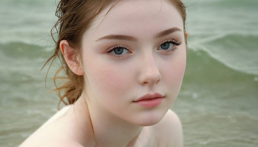 Tags: 21872187, SDXL
{"3": {"inputs": {"seed": 560322197015104, "steps": 32, "cfg": 6.73, "sampler_name": "dpmpp_2m", "scheduler": "karras", "denoise": 1.0, "model": ["27", 0], "positive": ["6", 0], "negative": ["7", 0], "latent_image": ["5", 0]}, "class_type": "KSampler"}, "4": {"inputs": {"ckpt_name": "juggernautxl.safetensors"}, "class_type": "CheckpointLoaderSimple"}, "5": {"inputs": {"width": 1344, "height": 768, "batch_size": 1}, "class_type": "EmptyLatentImage"}, "6": {"inputs": {"text": "18 year old girl, (irish:1.14), (pale skin:1.00), (detailed face:1.06), (seductive facial expression:1.03), (double eyelids:1.12), (idol:1.08), (beautiful eyes:1.01), (slim:1.01), (cute:1.09), (blush:1.13), (eyelashes:1.06), (seductive pose:0.97), (temptress:1.08), (in a seductive pose:0.95), (large perky breasts:1.03), (cleavage:1.03), (thigh gap:0.98), strolling (nude:1.10) at a beach, (film:1.07), (candid cinema:1.01), (portra:1.08), (RAW:1.01), (detailed skin:1.06), (skin fuzz:1.04), (textured skin:1.01), (soft lighting:1.08), (natural looking skin:1.04)", "clip": ["27", 1]}, "class_type": "CLIPTextEncode"}, "7": {"inputs": {"text": "(open mouth:1.05), (twisted:1.09), (worst quality:1.14), (distorted:1.12), (low resolution:1.13), (bad hands:1.13)", "clip": ["27", 1]}, "class_type": "CLIPTextEncode"}, "8": {"inputs": {"samples": ["3", 0], "vae": ["4", 2]}, "class_type": "VAEDecode"}, "25": {"inputs": {"lora_name": "nudify_xl.safetensors", "strength_model": 0.29, "strength_clip": 0.03, "model": ["4", 0], "clip": ["4", 1]}, "class_type": "LoraLoader"}, "26": {"inputs": {"lora_name": "shirtlift_SDXL_v2.safetensors", "strength_model": 0.07, "strength_clip": 0.07, "model": ["25", 0], "clip": ["25", 1]}, "class_type": "LoraLoader"}, "27": {"inputs": {"lora_name": "PerfectEyesXL.safetensors", "strength_model": 0.08, "strength_clip": 0.13, "model": ["26", 0], "clip": ["26", 1]}, "class_type": "LoraLoader"}, "30": {"inputs": {"model_name": "4x_NMKD-Superscale-SP_178000_G.pth"}, "class_type": "UpscaleModelLoader"}, "31": {"inputs": {"upscale_model": ["30", 0], "image": ["8", 0]}, "class_type": "ImageUpscaleWithModel"}, "32": {"inputs": {"upscale_method": "lanczos", "scale_by": 0.5, "image": ["31", 0]}, "class_type": "ImageScaleBy"}, "33": {"inputs": {"pixels": ["32", 0], "vae": ["4", 2]}, "class_type": "VAEEncode"}, "34": {"inputs": {"seed": 560322197015104, "steps": 32, "cfg": 6.73, "sampler_name": "dpmpp_2m", "scheduler": "karras", "denoise": 0.3, "model": ["27", 0], "positive": ["6", 0], "negative": ["7", 0], "latent_image": ["33", 0]}, "class_type": "KSampler"}, "36": {"inputs": {"samples": ["34", 0], "vae": ["4", 2]}, "class_type": "VAEDecode"}, "39": {"inputs": {"filename_prefix": "comfyapi-1724642193528", "images": ["36", 0]}, "class_type": "SaveImage"}}