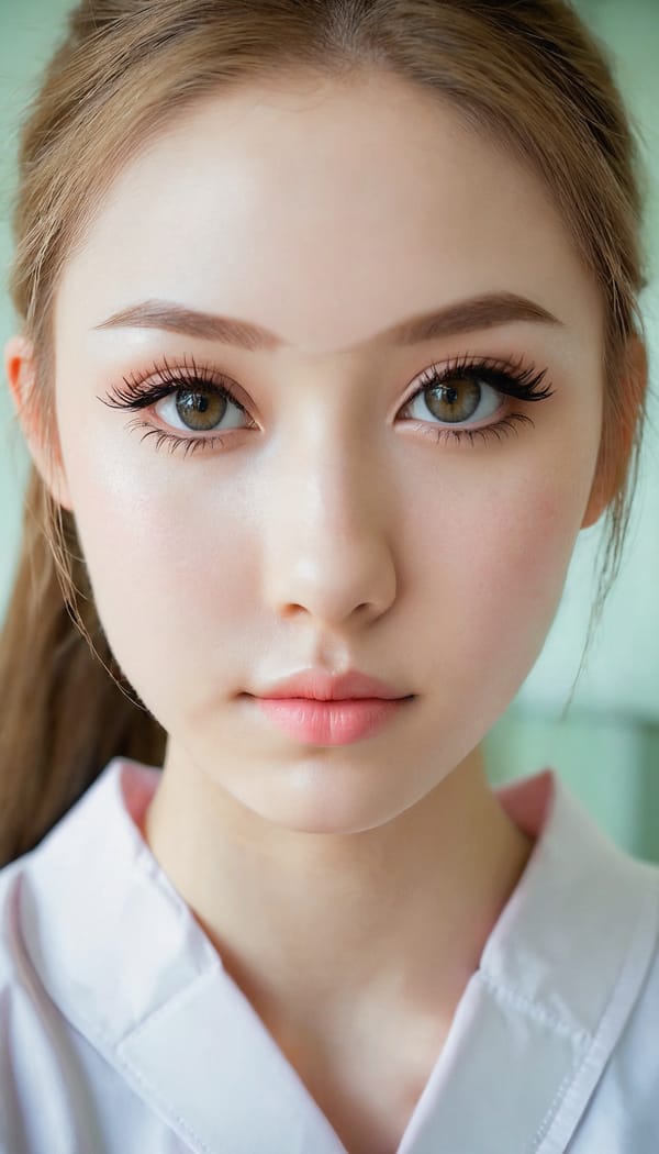 Tags: 21872187, SDXL
{"3": {"inputs": {"seed": 499955035143508, "steps": 64, "cfg": 6.98, "sampler_name": "dpmpp_2m", "scheduler": "karras", "denoise": 1.0, "model": ["27", 0], "positive": ["6", 0], "negative": ["7", 0], "latent_image": ["5", 0]}, "class_type": "KSampler"}, "4": {"inputs": {"ckpt_name": "juggernautxl.safetensors"}, "class_type": "CheckpointLoaderSimple"}, "5": {"inputs": {"width": 768, "height": 1344, "batch_size": 1}, "class_type": "EmptyLatentImage"}, "6": {"inputs": {"text": "18 year old girl, (seductive facial expression:0.99), (idol:0.99), (beautiful eyes:1.10), (cute:1.10), (sexy lips:0.97), (slim:0.97), (seductive pose:1.11), (detailed face:1.13), (double eyelids:0.99), (eyelashes:1.11), (pale skin:0.97), (temptress:1.08), (blush:1.12), (in a seductive pose:1.12), (large perky breasts:1.06), (cleavage:0.97), (thigh gap:0.96), (nurse in uniform:1.12) working in a hospital ward, (skin fuzz:1.09), (RAW:1.00), (portra:1.09), (textured skin:1.04), (natural looking skin:1.07), (soft lighting:1.02), (film:1.08), (detailed skin:1.07), (candid cinema:1.08)", "clip": ["27", 1]}, "class_type": "CLIPTextEncode"}, "7": {"inputs": {"text": "(bad hands:1.06), (open mouth:1.08), (distorted:1.13), (twisted:1.12), (worst quality:1.07), (watermark:1.07), (low resolution:1.09)", "clip": ["27", 1]}, "class_type": "CLIPTextEncode"}, "8": {"inputs": {"samples": ["3", 0], "vae": ["4", 2]}, "class_type": "VAEDecode"}, "25": {"inputs": {"lora_name": "nudify_xl.safetensors", "strength_model": 0.07, "strength_clip": 0.05, "model": ["4", 0], "clip": ["4", 1]}, "class_type": "LoraLoader"}, "26": {"inputs": {"lora_name": "shirtlift_SDXL_v2.safetensors", "strength_model": 0.0, "strength_clip": 0.0, "model": ["25", 0], "clip": ["25", 1]}, "class_type": "LoraLoader"}, "27": {"inputs": {"lora_name": "PerfectEyesXL.safetensors", "strength_model": 0.05, "strength_clip": 0.02, "model": ["26", 0], "clip": ["26", 1]}, "class_type": "LoraLoader"}, "30": {"inputs": {"model_name": "4x_NMKD-Superscale-SP_178000_G.pth"}, "class_type": "UpscaleModelLoader"}, "31": {"inputs": {"upscale_model": ["30", 0], "image": ["8", 0]}, "class_type": "ImageUpscaleWithModel"}, "32": {"inputs": {"upscale_method": "lanczos", "scale_by": 0.5, "image": ["31", 0]}, "class_type": "ImageScaleBy"}, "33": {"inputs": {"pixels": ["32", 0], "vae": ["4", 2]}, "class_type": "VAEEncode"}, "34": {"inputs": {"seed": 499955035143508, "steps": 64, "cfg": 6.98, "sampler_name": "dpmpp_2m", "scheduler": "karras", "denoise": 0.3, "model": ["27", 0], "positive": ["6", 0], "negative": ["7", 0], "latent_image": ["33", 0]}, "class_type": "KSampler"}, "36": {"inputs": {"samples": ["34", 0], "vae": ["4", 2]}, "class_type": "VAEDecode"}, "39": {"inputs": {"filename_prefix": "comfyapi-1735902291723", "images": ["36", 0]}, "class_type": "SaveImage"}}