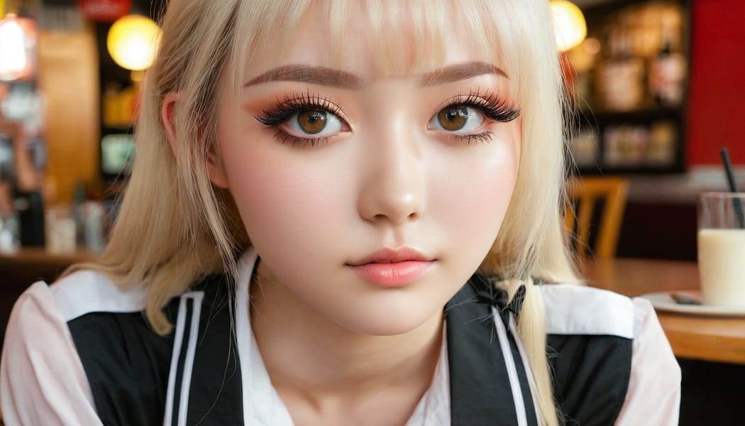 Tags: 21872187, SDXL
{"3": {"inputs": {"seed": 167800118168052, "steps": 64, "cfg": 7.76, "sampler_name": "dpmpp_2m", "scheduler": "karras", "denoise": 1.0, "model": ["27", 0], "positive": ["6", 0], "negative": ["7", 0], "latent_image": ["5", 0]}, "class_type": "KSampler"}, "4": {"inputs": {"ckpt_name": "juggernautxl.safetensors"}, "class_type": "CheckpointLoaderSimple"}, "5": {"inputs": {"width": 1344, "height": 768, "batch_size": 1}, "class_type": "EmptyLatentImage"}, "6": {"inputs": {"text": "20 year old girl, (eyelashes:1.13), (temptress:1.04), (sexy lips:0.95), (double eyelids:1.12), (blush:1.01), (cute:0.95), (beautiful eyes:0.97), (slim:1.07), (pale skin:1.01), (seductive facial expression:1.14), (detailed face:1.07), (idol:1.11), (in a seductive pose:1.05), (large perky breasts:1.14), (cleavage:1.06), (thigh gap:1.04), (a waitress in uniform:0.99) working at a restaurant, (portra:1.04), (detailed skin:1.03), (natural looking skin:1.01), (skin fuzz:1.04), (soft lighting:1.03), (film:1.02), (candid cinema:1.06), (textured skin:1.04), (RAW:1.03)", "clip": ["27", 1]}, "class_type": "CLIPTextEncode"}, "7": {"inputs": {"text": "(watermark:1.13), (worst quality:1.08), (bad hands:1.12), (distorted:1.12), (open mouth:1.14), (twisted:1.05), (low resolution:1.13)", "clip": ["27", 1]}, "class_type": "CLIPTextEncode"}, "8": {"inputs": {"samples": ["3", 0], "vae": ["4", 2]}, "class_type": "VAEDecode"}, "25": {"inputs": {"lora_name": "nudify_xl.safetensors", "strength_model": 0.39, "strength_clip": 0.09, "model": ["4", 0], "clip": ["4", 1]}, "class_type": "LoraLoader"}, "26": {"inputs": {"lora_name": "shirtlift_SDXL_v2.safetensors", "strength_model": 0.03, "strength_clip": 0.16, "model": ["25", 0], "clip": ["25", 1]}, "class_type": "LoraLoader"}, "27": {"inputs": {"lora_name": "PerfectEyesXL.safetensors", "strength_model": 0.0, "strength_clip": 0.1, "model": ["26", 0], "clip": ["26", 1]}, "class_type": "LoraLoader"}, "30": {"inputs": {"model_name": "4x_NMKD-Superscale-SP_178000_G.pth"}, "class_type": "UpscaleModelLoader"}, "31": {"inputs": {"upscale_model": ["30", 0], "image": ["8", 0]}, "class_type": "ImageUpscaleWithModel"}, "32": {"inputs": {"upscale_method": "lanczos", "scale_by": 0.5, "image": ["31", 0]}, "class_type": "ImageScaleBy"}, "33": {"inputs": {"pixels": ["32", 0], "vae": ["4", 2]}, "class_type": "VAEEncode"}, "34": {"inputs": {"seed": 167800118168052, "steps": 64, "cfg": 7.76, "sampler_name": "dpmpp_2m", "scheduler": "karras", "denoise": 0.3, "model": ["27", 0], "positive": ["6", 0], "negative": ["7", 0], "latent_image": ["33", 0]}, "class_type": "KSampler"}, "36": {"inputs": {"samples": ["34", 0], "vae": ["4", 2]}, "class_type": "VAEDecode"}, "39": {"inputs": {"filename_prefix": "comfyapi-1734278801518", "images": ["36", 0]}, "class_type": "SaveImage"}}