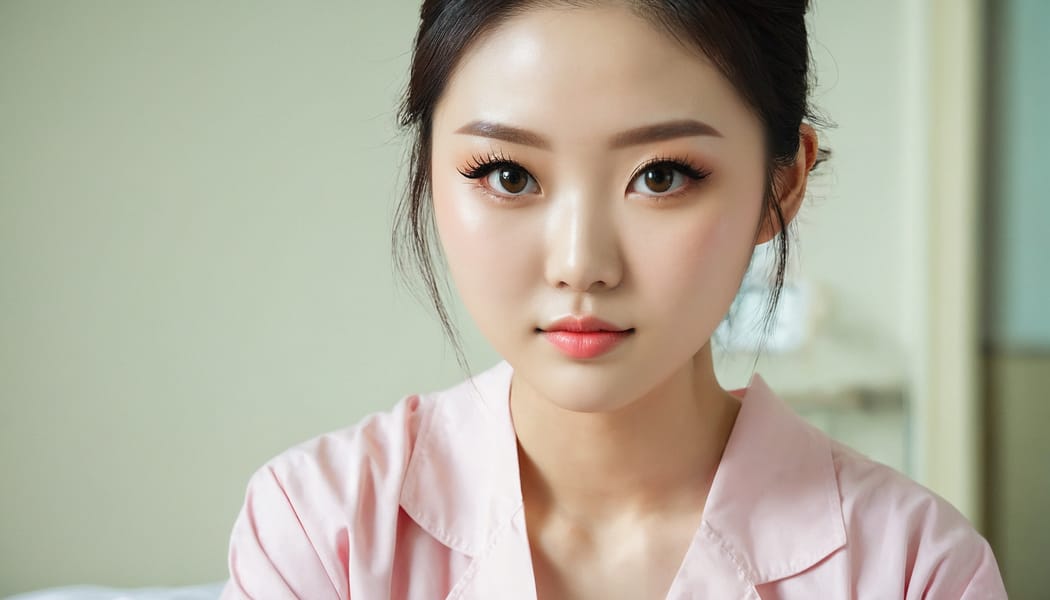 Tags: 21872187, SDXL
{"3": {"inputs": {"seed": 170221296812605, "steps": 64, "cfg": 6.23, "sampler_name": "dpmpp_2m", "scheduler": "karras", "denoise": 1.0, "model": ["27", 0], "positive": ["6", 0], "negative": ["7", 0], "latent_image": ["5", 0]}, "class_type": "KSampler"}, "4": {"inputs": {"ckpt_name": "juggernautxl.safetensors"}, "class_type": "CheckpointLoaderSimple"}, "5": {"inputs": {"width": 1344, "height": 768, "batch_size": 1}, "class_type": "EmptyLatentImage"}, "6": {"inputs": {"text": "24 year old girl, (chinese:1.03), (seductive facial expression:1.09), (idol:1.04), (detailed face:1.02), (seductive pose:1.06), (temptress:1.00), (double eyelids:1.09), (blush:1.09), (beautiful eyes:1.02), (cute:0.98), (sexy lips:0.98), (eyelashes:1.03), (slim:1.07), (pale skin:1.07), (on all fours:1.08), (spreading ass cheeks:1.08), (from behind:1.03), (backboob:0.95), (nurse in uniform:1.04) working in a hospital ward, (soft lighting:1.06), (skin fuzz:1.09), (portra:1.09), (candid cinema:1.04), (RAW:1.03), (detailed skin:1.01), (natural looking skin:1.03), (textured skin:1.01), (film:1.04)", "clip": ["27", 1]}, "class_type": "CLIPTextEncode"}, "7": {"inputs": {"text": "(low resolution:1.14), (open mouth:1.06), (bad hands:1.05), (distorted:1.13), (watermark:1.14), (twisted:1.13), (worst quality:1.06)", "clip": ["27", 1]}, "class_type": "CLIPTextEncode"}, "8": {"inputs": {"samples": ["3", 0], "vae": ["4", 2]}, "class_type": "VAEDecode"}, "25": {"inputs": {"lora_name": "nudify_xl.safetensors", "strength_model": 0.26, "strength_clip": 0.3, "model": ["4", 0], "clip": ["4", 1]}, "class_type": "LoraLoader"}, "26": {"inputs": {"lora_name": "shirtlift_SDXL_v2.safetensors", "strength_model": 0.05, "strength_clip": 0.15, "model": ["25", 0], "clip": ["25", 1]}, "class_type": "LoraLoader"}, "27": {"inputs": {"lora_name": "PerfectEyesXL.safetensors", "strength_model": 0.07, "strength_clip": 0.12, "model": ["26", 0], "clip": ["26", 1]}, "class_type": "LoraLoader"}, "30": {"inputs": {"model_name": "4x_NMKD-Superscale-SP_178000_G.pth"}, "class_type": "UpscaleModelLoader"}, "31": {"inputs": {"upscale_model": ["30", 0], "image": ["8", 0]}, "class_type": "ImageUpscaleWithModel"}, "32": {"inputs": {"upscale_method": "lanczos", "scale_by": 0.5, "image": ["31", 0]}, "class_type": "ImageScaleBy"}, "33": {"inputs": {"pixels": ["32", 0], "vae": ["4", 2]}, "class_type": "VAEEncode"}, "34": {"inputs": {"seed": 170221296812605, "steps": 64, "cfg": 6.23, "sampler_name": "dpmpp_2m", "scheduler": "karras", "denoise": 0.3, "model": ["27", 0], "positive": ["6", 0], "negative": ["7", 0], "latent_image": ["33", 0]}, "class_type": "KSampler"}, "36": {"inputs": {"samples": ["34", 0], "vae": ["4", 2]}, "class_type": "VAEDecode"}, "39": {"inputs": {"filename_prefix": "comfyapi-1716663671155", "images": ["36", 0]}, "class_type": "SaveImage"}}