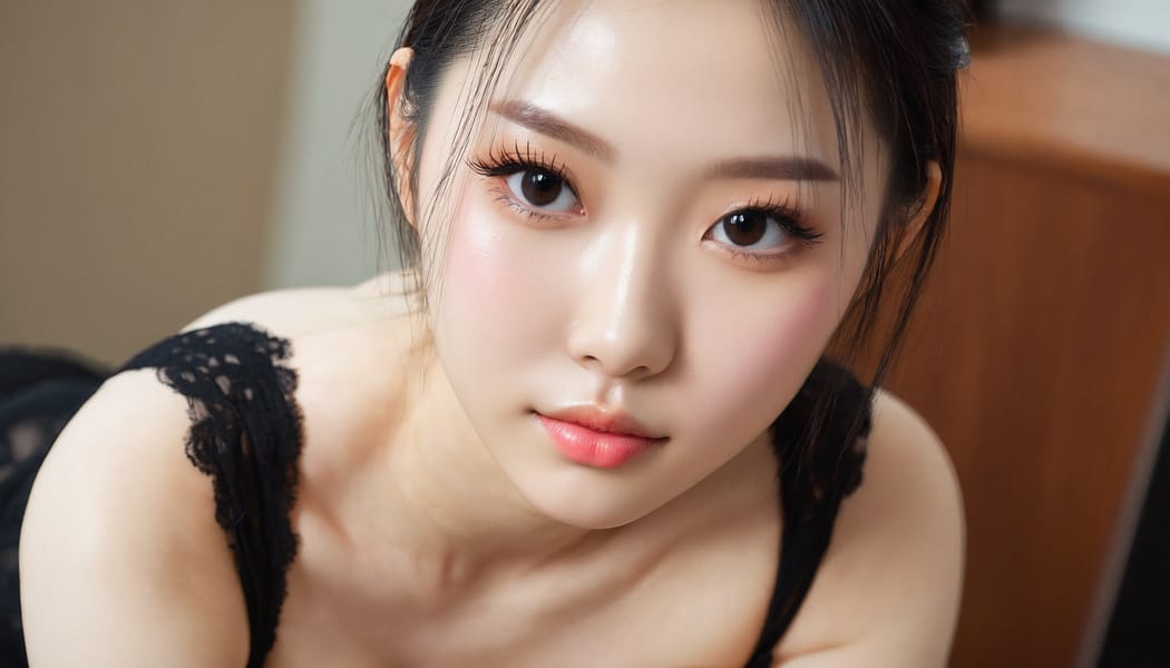 Tags: 21872187, SDXL
{"3": {"inputs": {"seed": 902612386008464, "steps": 32, "cfg": 7.51, "sampler_name": "dpmpp_2m", "scheduler": "karras", "denoise": 1.0, "model": ["27", 0], "positive": ["6", 0], "negative": ["7", 0], "latent_image": ["5", 0]}, "class_type": "KSampler"}, "4": {"inputs": {"ckpt_name": "juggernautxl.safetensors"}, "class_type": "CheckpointLoaderSimple"}, "5": {"inputs": {"width": 1344, "height": 768, "batch_size": 1}, "class_type": "EmptyLatentImage"}, "6": {"inputs": {"text": "26 year old girl, (chinese:0.96), (pale skin:1.02), (double eyelids:1.05), (temptress:1.00), (idol:0.99), (blush:1.00), (eyelashes:1.13), (slim:1.05), (detailed face:1.09), (seductive pose:1.00), (beautiful eyes:0.96), (cute:1.09), (seductive facial expression:1.05), (sexy lips:1.09), (in a seductive pose:0.99), (large perky breasts:0.97), (cleavage:1.02), (thigh gap:1.10), (an office lady:1.07), (detailed skin:1.06), (natural looking skin:1.04), (soft lighting:1.02), (RAW:1.03), (skin fuzz:1.07), (film:1.02), (portra:1.00), (textured skin:1.05), (candid cinema:1.03)", "clip": ["27", 1]}, "class_type": "CLIPTextEncode"}, "7": {"inputs": {"text": "(low resolution:1.13), (bad hands:1.14), (twisted:1.12), (distorted:1.08), (worst quality:1.11), (open mouth:1.05), (watermark:1.09)", "clip": ["27", 1]}, "class_type": "CLIPTextEncode"}, "8": {"inputs": {"samples": ["3", 0], "vae": ["4", 2]}, "class_type": "VAEDecode"}, "25": {"inputs": {"lora_name": "nudify_xl.safetensors", "strength_model": 0.17, "strength_clip": 0.27, "model": ["4", 0], "clip": ["4", 1]}, "class_type": "LoraLoader"}, "26": {"inputs": {"lora_name": "shirtlift_SDXL_v2.safetensors", "strength_model": 0.07, "strength_clip": 0.07, "model": ["25", 0], "clip": ["25", 1]}, "class_type": "LoraLoader"}, "27": {"inputs": {"lora_name": "PerfectEyesXL.safetensors", "strength_model": 0.01, "strength_clip": 0.0, "model": ["26", 0], "clip": ["26", 1]}, "class_type": "LoraLoader"}, "30": {"inputs": {"model_name": "4x_NMKD-Superscale-SP_178000_G.pth"}, "class_type": "UpscaleModelLoader"}, "31": {"inputs": {"upscale_model": ["30", 0], "image": ["8", 0]}, "class_type": "ImageUpscaleWithModel"}, "32": {"inputs": {"upscale_method": "lanczos", "scale_by": 0.5, "image": ["31", 0]}, "class_type": "ImageScaleBy"}, "33": {"inputs": {"pixels": ["32", 0], "vae": ["4", 2]}, "class_type": "VAEEncode"}, "34": {"inputs": {"seed": 902612386008464, "steps": 32, "cfg": 7.51, "sampler_name": "dpmpp_2m", "scheduler": "karras", "denoise": 0.3, "model": ["27", 0], "positive": ["6", 0], "negative": ["7", 0], "latent_image": ["33", 0]}, "class_type": "KSampler"}, "36": {"inputs": {"samples": ["34", 0], "vae": ["4", 2]}, "class_type": "VAEDecode"}, "39": {"inputs": {"filename_prefix": "comfyapi-1724707586532", "images": ["36", 0]}, "class_type": "SaveImage"}}