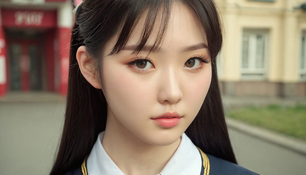 Tags: 21872187, SDXL
{"3": {"inputs": {"seed": 390504205038541, "steps": 32, "cfg": 7.24, "sampler_name": "dpmpp_2m", "scheduler": "karras", "denoise": 1.0, "model": ["27", 0], "positive": ["6", 0], "negative": ["7", 0], "latent_image": ["5", 0]}, "class_type": "KSampler"}, "4": {"inputs": {"ckpt_name": "juggernautxl.safetensors"}, "class_type": "CheckpointLoaderSimple"}, "5": {"inputs": {"width": 1344, "height": 768, "batch_size": 1}, "class_type": "EmptyLatentImage"}, "6": {"inputs": {"text": "21 year old girl, (korean:0.98), (ukrainian:1.13), (detailed face:1.00), (pale skin:1.08), (eyelashes:1.00), (blush:0.96), (beautiful eyes:1.02), (slim:1.06), (seductive facial expression:1.09), (sexy lips:1.02), (seductive pose:0.99), (cute:1.03), (temptress:1.02), (idol:1.00), (in a seductive pose:1.07), (large perky breasts:1.08), (cleavage:1.09), (thigh gap:1.01), (school uniform:1.08), choker, busy street, (candid cinema:1.08), (RAW:1.03), (film:1.02), (skin fuzz:1.04), (portra:1.08), (detailed skin:1.01), (natural looking skin:1.05), (textured skin:1.08), (soft lighting:1.00)", "clip": ["27", 1]}, "class_type": "CLIPTextEncode"}, "7": {"inputs": {"text": "(watermark:1.10), (twisted:1.05), (low resolution:1.09), (distorted:1.14), (open mouth:1.07), (worst quality:1.08)", "clip": ["27", 1]}, "class_type": "CLIPTextEncode"}, "8": {"inputs": {"samples": ["3", 0], "vae": ["4", 2]}, "class_type": "VAEDecode"}, "25": {"inputs": {"lora_name": "nudify_xl.safetensors", "strength_model": 0.2, "strength_clip": 0.14, "model": ["4", 0], "clip": ["4", 1]}, "class_type": "LoraLoader"}, "26": {"inputs": {"lora_name": "shirtlift_SDXL_v2.safetensors", "strength_model": 0.01, "strength_clip": 0.07, "model": ["25", 0], "clip": ["25", 1]}, "class_type": "LoraLoader"}, "27": {"inputs": {"lora_name": "PerfectEyesXL.safetensors", "strength_model": 0.09, "strength_clip": 0.04, "model": ["26", 0], "clip": ["26", 1]}, "class_type": "LoraLoader"}, "30": {"inputs": {"model_name": "4x_NMKD-Superscale-SP_178000_G.pth"}, "class_type": "UpscaleModelLoader"}, "31": {"inputs": {"upscale_model": ["30", 0], "image": ["8", 0]}, "class_type": "ImageUpscaleWithModel"}, "32": {"inputs": {"upscale_method": "lanczos", "scale_by": 0.5, "image": ["31", 0]}, "class_type": "ImageScaleBy"}, "33": {"inputs": {"pixels": ["32", 0], "vae": ["4", 2]}, "class_type": "VAEEncode"}, "34": {"inputs": {"seed": 390504205038541, "steps": 32, "cfg": 7.24, "sampler_name": "dpmpp_2m", "scheduler": "karras", "denoise": 0.3, "model": ["27", 0], "positive": ["6", 0], "negative": ["7", 0], "latent_image": ["33", 0]}, "class_type": "KSampler"}, "36": {"inputs": {"samples": ["34", 0], "vae": ["4", 2]}, "class_type": "VAEDecode"}, "39": {"inputs": {"filename_prefix": "comfyapi-1718270547220", "images": ["36", 0]}, "class_type": "SaveImage"}}