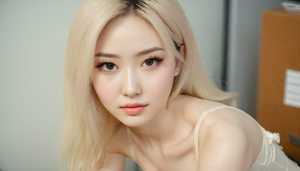 Tags: 21872187, SDXL
{"3": {"inputs": {"seed": 544842721906621, "steps": 32, "cfg": 7.28, "sampler_name": "dpmpp_2m", "scheduler": "karras", "denoise": 1.0, "model": ["27", 0], "positive": ["6", 0], "negative": ["7", 0], "latent_image": ["5", 0]}, "class_type": "KSampler"}, "4": {"inputs": {"ckpt_name": "juggernautxl.safetensors"}, "class_type": "CheckpointLoaderSimple"}, "5": {"inputs": {"width": 1344, "height": 768, "batch_size": 1}, "class_type": "EmptyLatentImage"}, "6": {"inputs": {"text": "27 year old girl, (russian:1.08), (chinese:1.11), (irish:1.00), (seductive facial expression:1.04), (cute:1.03), (pale skin:1.09), (idol:1.02), (beautiful eyes:1.06), (sexy lips:1.05), (eyelashes:1.05), (temptress:1.08), (detailed face:1.06), (blush:1.07), (double eyelids:0.98), (slim:1.13), (perky ass:1.08), (exposed ass:0.99), (looking back:1.06), (sexy ass:1.08), (thigh gap:0.99), (an office lady:1.12), (textured skin:1.06), (natural looking skin:1.07), (detailed skin:1.07), (candid cinema:1.01), (soft lighting:1.05), (skin fuzz:1.03), (portra:1.05), (film:1.06), (RAW:1.03)", "clip": ["27", 1]}, "class_type": "CLIPTextEncode"}, "7": {"inputs": {"text": "(watermark:1.08), (low resolution:1.13), (bad hands:1.11), (open mouth:1.14), (twisted:1.10), (distorted:1.08), (worst quality:1.08)", "clip": ["27", 1]}, "class_type": "CLIPTextEncode"}, "8": {"inputs": {"samples": ["3", 0], "vae": ["4", 2]}, "class_type": "VAEDecode"}, "25": {"inputs": {"lora_name": "nudify_xl.safetensors", "strength_model": 0.05, "strength_clip": 0.09, "model": ["4", 0], "clip": ["4", 1]}, "class_type": "LoraLoader"}, "26": {"inputs": {"lora_name": "shirtlift_SDXL_v2.safetensors", "strength_model": 0.15, "strength_clip": 0.0, "model": ["25", 0], "clip": ["25", 1]}, "class_type": "LoraLoader"}, "27": {"inputs": {"lora_name": "PerfectEyesXL.safetensors", "strength_model": 0.19, "strength_clip": 0.18, "model": ["26", 0], "clip": ["26", 1]}, "class_type": "LoraLoader"}, "30": {"inputs": {"model_name": "4x_NMKD-Superscale-SP_178000_G.pth"}, "class_type": "UpscaleModelLoader"}, "31": {"inputs": {"upscale_model": ["30", 0], "image": ["8", 0]}, "class_type": "ImageUpscaleWithModel"}, "32": {"inputs": {"upscale_method": "lanczos", "scale_by": 0.5, "image": ["31", 0]}, "class_type": "ImageScaleBy"}, "33": {"inputs": {"pixels": ["32", 0], "vae": ["4", 2]}, "class_type": "VAEEncode"}, "34": {"inputs": {"seed": 544842721906621, "steps": 32, "cfg": 7.28, "sampler_name": "dpmpp_2m", "scheduler": "karras", "denoise": 0.3, "model": ["27", 0], "positive": ["6", 0], "negative": ["7", 0], "latent_image": ["33", 0]}, "class_type": "KSampler"}, "36": {"inputs": {"samples": ["34", 0], "vae": ["4", 2]}, "class_type": "VAEDecode"}, "39": {"inputs": {"filename_prefix": "comfyapi-1727961757996", "images": ["36", 0]}, "class_type": "SaveImage"}}