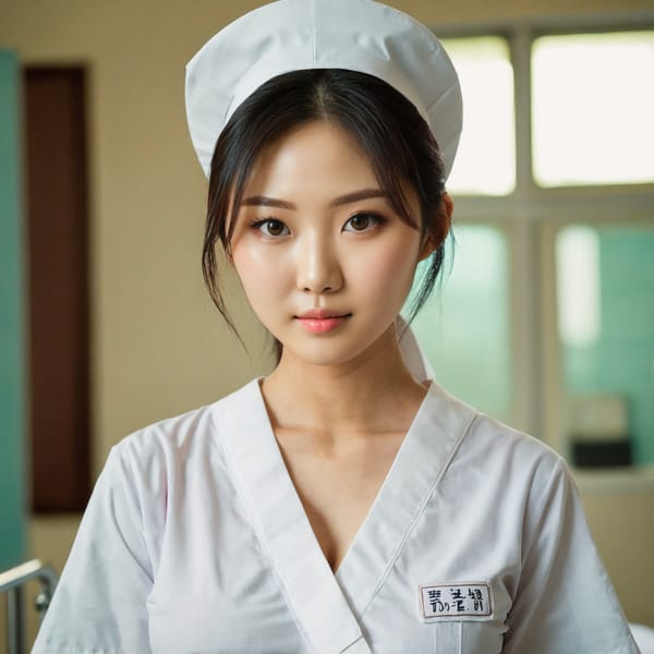 Tags: 21872187, SDXL
{"3": {"inputs": {"seed": 295939359633745, "steps": 64, "cfg": 6.59, "sampler_name": "dpmpp_2m", "scheduler": "karras", "denoise": 1.0, "model": ["27", 0], "positive": ["6", 0], "negative": ["7", 0], "latent_image": ["5", 0]}, "class_type": "KSampler"}, "4": {"inputs": {"ckpt_name": "juggernautxl.safetensors"}, "class_type": "CheckpointLoaderSimple"}, "5": {"inputs": {"width": 1024, "height": 1024, "batch_size": 1}, "class_type": "EmptyLatentImage"}, "6": {"inputs": {"text": "25 year old girl, (taiwanese:1.07), (cute:1.10), (beautiful eyes:1.10), (seductive facial expression:1.09), (slim:1.13), (sexy lips:1.14), (eyelashes:0.99), (double eyelids:1.10), (detailed face:1.12), (seductive pose:1.08), (blush:1.12), (temptress:1.02), (in a seductive pose:1.01), (large perky breasts:1.13), (cleavage:1.02), (thigh gap:1.00), (nurse in uniform:1.14) working in a hospital ward, (detailed skin:1.01), (candid cinema:1.05), (portra:1.04), (skin fuzz:1.06), (soft lighting:1.06), (textured skin:1.07), (film:1.04), (RAW:1.07), (natural looking skin:1.04)", "clip": ["27", 1]}, "class_type": "CLIPTextEncode"}, "7": {"inputs": {"text": "(watermark:1.08), (low resolution:1.05), (open mouth:1.13), (bad hands:1.14), (worst quality:1.12), (distorted:1.13), (twisted:1.12)", "clip": ["27", 1]}, "class_type": "CLIPTextEncode"}, "8": {"inputs": {"samples": ["3", 0], "vae": ["4", 2]}, "class_type": "VAEDecode"}, "25": {"inputs": {"lora_name": "nudify_xl.safetensors", "strength_model": 0.3, "strength_clip": 0.25, "model": ["4", 0], "clip": ["4", 1]}, "class_type": "LoraLoader"}, "26": {"inputs": {"lora_name": "shirtlift_SDXL_v2.safetensors", "strength_model": 0.11, "strength_clip": 0.08, "model": ["25", 0], "clip": ["25", 1]}, "class_type": "LoraLoader"}, "27": {"inputs": {"lora_name": "PerfectEyesXL.safetensors", "strength_model": 0.02, "strength_clip": 0.02, "model": ["26", 0], "clip": ["26", 1]}, "class_type": "LoraLoader"}, "30": {"inputs": {"model_name": "4x_NMKD-Superscale-SP_178000_G.pth"}, "class_type": "UpscaleModelLoader"}, "31": {"inputs": {"upscale_model": ["30", 0], "image": ["8", 0]}, "class_type": "ImageUpscaleWithModel"}, "32": {"inputs": {"upscale_method": "lanczos", "scale_by": 0.5, "image": ["31", 0]}, "class_type": "ImageScaleBy"}, "33": {"inputs": {"pixels": ["32", 0], "vae": ["4", 2]}, "class_type": "VAEEncode"}, "34": {"inputs": {"seed": 295939359633745, "steps": 64, "cfg": 6.59, "sampler_name": "dpmpp_2m", "scheduler": "karras", "denoise": 0.3, "model": ["27", 0], "positive": ["6", 0], "negative": ["7", 0], "latent_image": ["33", 0]}, "class_type": "KSampler"}, "36": {"inputs": {"samples": ["34", 0], "vae": ["4", 2]}, "class_type": "VAEDecode"}, "39": {"inputs": {"filename_prefix": "comfyapi-1713315915517", "images": ["36", 0]}, "class_type": "SaveImage"}}