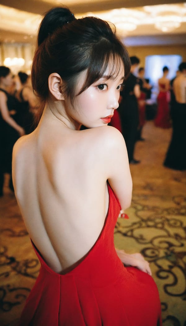 Tags: 21872187, SDXL
{"3": {"inputs": {"seed": 394591142969295, "steps": 64, "cfg": 6.24, "sampler_name": "dpmpp_2m", "scheduler": "karras", "denoise": 1.0, "model": ["27", 0], "positive": ["6", 0], "negative": ["7", 0], "latent_image": ["5", 0]}, "class_type": "KSampler"}, "4": {"inputs": {"ckpt_name": "helloworldxl.safetensors"}, "class_type": "CheckpointLoaderSimple"}, "5": {"inputs": {"width": 768, "height": 1344, "batch_size": 1}, "class_type": "EmptyLatentImage"}, "6": {"inputs": {"text": "18 year old girl, (irish:1.10), (korean:1.03), (russian:1.02), (cute:1.10), (detailed face:1.05), (sexy lips:1.09), (idol:0.99), (beautiful eyes:1.11), (eyelashes:0.98), (seductive pose:1.09), (slim:0.97), (blush:1.09), (double eyelids:0.95), (temptress:1.02), (seductive facial expression:1.02), (on all fours:1.14), (spreading ass cheeks:1.06), (from behind:1.10), (backboob:1.12), (wearing a low-cut red dress:1.12) at a ballroom, (candid cinema:1.02), (soft lighting:1.07), (RAW:1.08), (natural looking skin:1.08), (skin fuzz:1.04), (textured skin:1.09), (portra:1.07), (film:1.09)", "clip": ["27", 1]}, "class_type": "CLIPTextEncode"}, "7": {"inputs": {"text": "(watermark:1.11), (twisted:1.13), (open mouth:1.14), (bad hands:1.12), (worst quality:1.11), (distorted:1.14), (low resolution:1.12)", "clip": ["27", 1]}, "class_type": "CLIPTextEncode"}, "8": {"inputs": {"samples": ["3", 0], "vae": ["4", 2]}, "class_type": "VAEDecode"}, "25": {"inputs": {"lora_name": "nudify_xl.safetensors", "strength_model": 0.08, "strength_clip": 0.17, "model": ["4", 0], "clip": ["4", 1]}, "class_type": "LoraLoader"}, "26": {"inputs": {"lora_name": "shirtlift_SDXL_v2.safetensors", "strength_model": 0.01, "strength_clip": 0.11, "model": ["25", 0], "clip": ["25", 1]}, "class_type": "LoraLoader"}, "27": {"inputs": {"lora_name": "PerfectEyesXL.safetensors", "strength_model": 0.11, "strength_clip": 0.14, "model": ["26", 0], "clip": ["26", 1]}, "class_type": "LoraLoader"}, "30": {"inputs": {"model_name": "4x_NMKD-Superscale-SP_178000_G.pth"}, "class_type": "UpscaleModelLoader"}, "31": {"inputs": {"upscale_model": ["30", 0], "image": ["8", 0]}, "class_type": "ImageUpscaleWithModel"}, "32": {"inputs": {"upscale_method": "lanczos", "scale_by": 0.5, "image": ["31", 0]}, "class_type": "ImageScaleBy"}, "33": {"inputs": {"pixels": ["32", 0], "vae": ["4", 2]}, "class_type": "VAEEncode"}, "34": {"inputs": {"seed": 394591142969295, "steps": 64, "cfg": 6.24, "sampler_name": "dpmpp_2m", "scheduler": "karras", "denoise": 0.3, "model": ["27", 0], "positive": ["6", 0], "negative": ["7", 0], "latent_image": ["33", 0]}, "class_type": "KSampler"}, "36": {"inputs": {"samples": ["34", 0], "vae": ["4", 2]}, "class_type": "VAEDecode"}, "39": {"inputs": {"filename_prefix": "comfyapi-1718301329876", "images": ["36", 0]}, "class_type": "SaveImage"}}