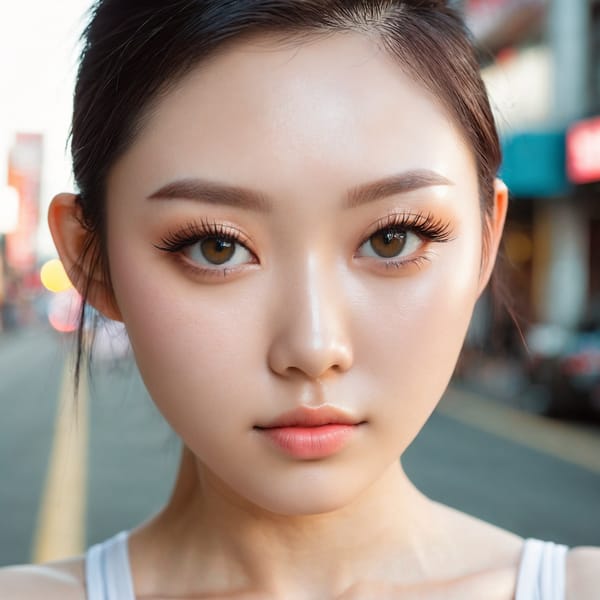 Tags: 21872187, SDXL
{"3": {"inputs": {"seed": 521358204361650, "steps": 32, "cfg": 6.97, "sampler_name": "dpmpp_2m", "scheduler": "karras", "denoise": 1.0, "model": ["27", 0], "positive": ["6", 0], "negative": ["7", 0], "latent_image": ["5", 0]}, "class_type": "KSampler"}, "4": {"inputs": {"ckpt_name": "juggernautxl.safetensors"}, "class_type": "CheckpointLoaderSimple"}, "5": {"inputs": {"width": 1024, "height": 1024, "batch_size": 1}, "class_type": "EmptyLatentImage"}, "6": {"inputs": {"text": "24 year old girl, (korean:0.98), (taiwanese:0.95), (ukrainian:0.97), (cute:0.96), (eyelashes:1.09), (double eyelids:0.99), (seductive pose:1.09), (pale skin:1.14), (beautiful eyes:0.99), (temptress:1.07), (blush:0.95), (slim:1.01), (idol:1.05), (seductive facial expression:1.06), (detailed face:1.09), (sexy lips:0.95), (perky ass:1.07), (exposed ass:0.96), (looking back:1.09), (sexy ass:1.13), (thigh gap:1.06), (white tanktop:0.97), busy street, (RAW:1.04), (soft lighting:1.04), (film:1.04), (portra:1.06), (candid cinema:1.09), (skin fuzz:1.03), (textured skin:1.09), (detailed skin:1.07), (natural looking skin:1.09)", "clip": ["27", 1]}, "class_type": "CLIPTextEncode"}, "7": {"inputs": {"text": "(watermark:1.08), (distorted:1.14), (bad hands:1.12), (worst quality:1.06), (twisted:1.09), (low resolution:1.11), (open mouth:1.10)", "clip": ["27", 1]}, "class_type": "CLIPTextEncode"}, "8": {"inputs": {"samples": ["3", 0], "vae": ["4", 2]}, "class_type": "VAEDecode"}, "25": {"inputs": {"lora_name": "nudify_xl.safetensors", "strength_model": 0.36, "strength_clip": 0.2, "model": ["4", 0], "clip": ["4", 1]}, "class_type": "LoraLoader"}, "26": {"inputs": {"lora_name": "shirtlift_SDXL_v2.safetensors", "strength_model": 0.01, "strength_clip": 0.06, "model": ["25", 0], "clip": ["25", 1]}, "class_type": "LoraLoader"}, "27": {"inputs": {"lora_name": "PerfectEyesXL.safetensors", "strength_model": 0.09, "strength_clip": 0.13, "model": ["26", 0], "clip": ["26", 1]}, "class_type": "LoraLoader"}, "30": {"inputs": {"model_name": "4x_NMKD-Superscale-SP_178000_G.pth"}, "class_type": "UpscaleModelLoader"}, "31": {"inputs": {"upscale_model": ["30", 0], "image": ["8", 0]}, "class_type": "ImageUpscaleWithModel"}, "32": {"inputs": {"upscale_method": "lanczos", "scale_by": 0.5, "image": ["31", 0]}, "class_type": "ImageScaleBy"}, "33": {"inputs": {"pixels": ["32", 0], "vae": ["4", 2]}, "class_type": "VAEEncode"}, "34": {"inputs": {"seed": 521358204361650, "steps": 32, "cfg": 6.97, "sampler_name": "dpmpp_2m", "scheduler": "karras", "denoise": 0.3, "model": ["27", 0], "positive": ["6", 0], "negative": ["7", 0], "latent_image": ["33", 0]}, "class_type": "KSampler"}, "36": {"inputs": {"samples": ["34", 0], "vae": ["4", 2]}, "class_type": "VAEDecode"}, "39": {"inputs": {"filename_prefix": "comfyapi-1725192359133", "images": ["36", 0]}, "class_type": "SaveImage"}}