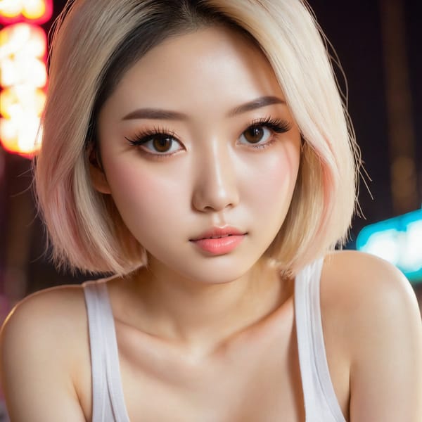 Tags: 21872187, SDXL
{"3": {"inputs": {"seed": 330695428153952, "steps": 64, "cfg": 6.25, "sampler_name": "dpmpp_2m", "scheduler": "karras", "denoise": 1.0, "model": ["27", 0], "positive": ["6", 0], "negative": ["7", 0], "latent_image": ["5", 0]}, "class_type": "KSampler"}, "4": {"inputs": {"ckpt_name": "juggernautxl.safetensors"}, "class_type": "CheckpointLoaderSimple"}, "5": {"inputs": {"width": 1024, "height": 1024, "batch_size": 1}, "class_type": "EmptyLatentImage"}, "6": {"inputs": {"text": "20 year old girl, (chinese:1.11), (japanese:1.11), (russian:1.07), (seductive facial expression:1.14), (beautiful eyes:1.07), (blush:1.09), (double eyelids:1.11), (temptress:1.06), (detailed face:1.01), (slim:1.08), (eyelashes:1.11), (sexy lips:1.02), (cute:1.05), (seductive pose:0.97), (pale skin:1.02), (idol:1.08), (in a seductive pose:0.98), (large perky breasts:0.95), (cleavage:1.08), (thigh gap:1.03), (white tanktop:1.07), busy street, (soft lighting:1.02), (natural looking skin:1.08), (candid cinema:1.02), (film:1.05), (portra:1.05), (RAW:1.04), (textured skin:1.08), (detailed skin:1.09), (skin fuzz:1.03)", "clip": ["27", 1]}, "class_type": "CLIPTextEncode"}, "7": {"inputs": {"text": "(open mouth:1.07), (watermark:1.05), (low resolution:1.12), (twisted:1.08), (worst quality:1.06), (bad hands:1.09), (distorted:1.05)", "clip": ["27", 1]}, "class_type": "CLIPTextEncode"}, "8": {"inputs": {"samples": ["3", 0], "vae": ["4", 2]}, "class_type": "VAEDecode"}, "25": {"inputs": {"lora_name": "nudify_xl.safetensors", "strength_model": 0.31, "strength_clip": 0.26, "model": ["4", 0], "clip": ["4", 1]}, "class_type": "LoraLoader"}, "26": {"inputs": {"lora_name": "shirtlift_SDXL_v2.safetensors", "strength_model": 0.08, "strength_clip": 0.16, "model": ["25", 0], "clip": ["25", 1]}, "class_type": "LoraLoader"}, "27": {"inputs": {"lora_name": "PerfectEyesXL.safetensors", "strength_model": 0.01, "strength_clip": 0.16, "model": ["26", 0], "clip": ["26", 1]}, "class_type": "LoraLoader"}, "30": {"inputs": {"model_name": "4x_NMKD-Superscale-SP_178000_G.pth"}, "class_type": "UpscaleModelLoader"}, "31": {"inputs": {"upscale_model": ["30", 0], "image": ["8", 0]}, "class_type": "ImageUpscaleWithModel"}, "32": {"inputs": {"upscale_method": "lanczos", "scale_by": 0.5, "image": ["31", 0]}, "class_type": "ImageScaleBy"}, "33": {"inputs": {"pixels": ["32", 0], "vae": ["4", 2]}, "class_type": "VAEEncode"}, "34": {"inputs": {"seed": 330695428153952, "steps": 64, "cfg": 6.25, "sampler_name": "dpmpp_2m", "scheduler": "karras", "denoise": 0.3, "model": ["27", 0], "positive": ["6", 0], "negative": ["7", 0], "latent_image": ["33", 0]}, "class_type": "KSampler"}, "36": {"inputs": {"samples": ["34", 0], "vae": ["4", 2]}, "class_type": "VAEDecode"}, "39": {"inputs": {"filename_prefix": "comfyapi-1714438837753", "images": ["36", 0]}, "class_type": "SaveImage"}}