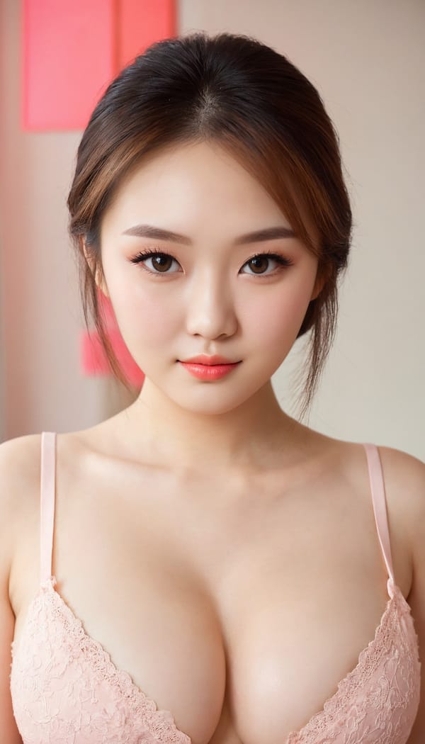 Tags: 21872187, SDXL
{"3": {"inputs": {"seed": 174824010465501, "steps": 32, "cfg": 5.71, "sampler_name": "dpmpp_2m", "scheduler": "karras", "denoise": 1.0, "model": ["27", 0], "positive": ["6", 0], "negative": ["7", 0], "latent_image": ["5", 0]}, "class_type": "KSampler"}, "4": {"inputs": {"ckpt_name": "juggernautXL_v8Rundiffusion.safetensors"}, "class_type": "CheckpointLoaderSimple"}, "5": {"inputs": {"width": 768, "height": 1344, "batch_size": 1}, "class_type": "EmptyLatentImage"}, "6": {"inputs": {"text": "23 year old girl, (chinese:0.98), (russian:1.06), (cute:0.95), (beautiful eyes:1.01), (idol:0.95), (blush:1.13), (detailed face:0.97), (seductive facial expression:1.05), (slim:1.07), (seductive pose:1.04), (pale skin:1.04), (temptress:1.10), (double eyelids:1.03), (sexy lips:1.07), (eyelashes:1.04), (in a seductive pose:1.00), (large perky breasts:1.13), (cleavage:1.05), (thigh gap:1.04), (an office lady:1.05), (film:1.04), (skin fuzz:1.09), (textured skin:1.00), (candid cinema:1.06), (detailed skin:1.06), (soft lighting:1.00), (RAW:1.03), (natural looking skin:1.05), (portra:1.06)", "clip": ["27", 1]}, "class_type": "CLIPTextEncode"}, "7": {"inputs": {"text": "(watermark:1.12), (twisted:1.11), (distorted:1.13), (bad hands:1.11), (open mouth:1.09), (low resolution:1.14), (worst quality:1.05)", "clip": ["27", 1]}, "class_type": "CLIPTextEncode"}, "8": {"inputs": {"samples": ["3", 0], "vae": ["4", 2]}, "class_type": "VAEDecode"}, "25": {"inputs": {"lora_name": "nudify_xl.safetensors", "strength_model": 0.39, "strength_clip": 0.34, "model": ["4", 0], "clip": ["4", 1]}, "class_type": "LoraLoader"}, "26": {"inputs": {"lora_name": "shirtlift_SDXL_v2.safetensors", "strength_model": 0.01, "strength_clip": 0.03, "model": ["25", 0], "clip": ["25", 1]}, "class_type": "LoraLoader"}, "27": {"inputs": {"lora_name": "PerfectEyesXL.safetensors", "strength_model": 0.09, "strength_clip": 0.0, "model": ["26", 0], "clip": ["26", 1]}, "class_type": "LoraLoader"}, "30": {"inputs": {"model_name": "4x_NMKD-Superscale-SP_178000_G.pth"}, "class_type": "UpscaleModelLoader"}, "31": {"inputs": {"upscale_model": ["30", 0], "image": ["8", 0]}, "class_type": "ImageUpscaleWithModel"}, "32": {"inputs": {"upscale_method": "lanczos", "scale_by": 0.5, "image": ["31", 0]}, "class_type": "ImageScaleBy"}, "33": {"inputs": {"pixels": ["32", 0], "vae": ["4", 2]}, "class_type": "VAEEncode"}, "34": {"inputs": {"seed": 174824010465501, "steps": 32, "cfg": 5.71, "sampler_name": "dpmpp_2m", "scheduler": "karras", "denoise": 0.3, "model": ["27", 0], "positive": ["6", 0], "negative": ["7", 0], "latent_image": ["33", 0]}, "class_type": "KSampler"}, "36": {"inputs": {"samples": ["34", 0], "vae": ["4", 2]}, "class_type": "VAEDecode"}, "39": {"inputs": {"filename_prefix": "comfyapi-1707735865068", "images": ["36", 0]}, "class_type": "SaveImage"}}