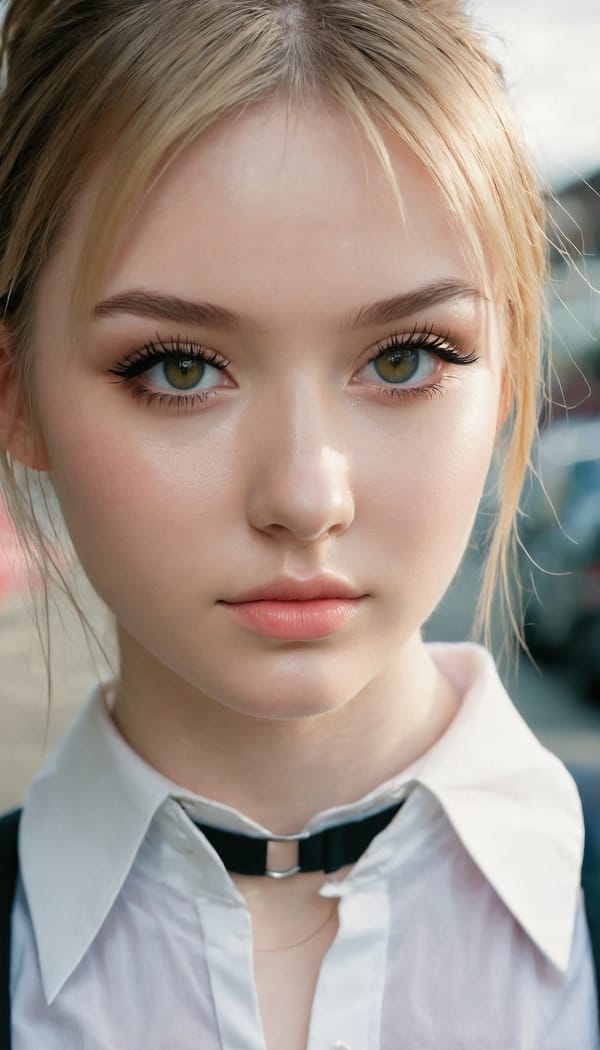 Tags: 21872187, SDXL
{"3": {"inputs": {"seed": 822586924425559, "steps": 64, "cfg": 6.39, "sampler_name": "dpmpp_2m", "scheduler": "karras", "denoise": 1.0, "model": ["27", 0], "positive": ["6", 0], "negative": ["7", 0], "latent_image": ["5", 0]}, "class_type": "KSampler"}, "4": {"inputs": {"ckpt_name": "juggernautxl.safetensors"}, "class_type": "CheckpointLoaderSimple"}, "5": {"inputs": {"width": 768, "height": 1344, "batch_size": 1}, "class_type": "EmptyLatentImage"}, "6": {"inputs": {"text": "19 year old girl, (irish:1.07), (temptress:1.10), (beautiful eyes:1.04), (sexy lips:1.01), (seductive pose:1.04), (idol:0.95), (slim:0.98), (seductive facial expression:1.10), (cute:0.95), (detailed face:0.98), (eyelashes:1.10), (pale skin:1.02), (double eyelids:1.04), (blush:1.03), (on all fours:0.97), (spreading ass cheeks:0.99), (from behind:1.11), (backboob:1.07), (school uniform:1.03), choker, busy street, (film:1.04), (portra:1.02), (soft lighting:1.05), (candid cinema:1.00), (skin fuzz:1.08), (natural looking skin:1.07), (textured skin:1.02), (RAW:1.00), (detailed skin:1.05)", "clip": ["27", 1]}, "class_type": "CLIPTextEncode"}, "7": {"inputs": {"text": "(low resolution:1.06), (worst quality:1.13), (twisted:1.06), (watermark:1.05), (distorted:1.06), (open mouth:1.08), (bad hands:1.12)", "clip": ["27", 1]}, "class_type": "CLIPTextEncode"}, "8": {"inputs": {"samples": ["3", 0], "vae": ["4", 2]}, "class_type": "VAEDecode"}, "25": {"inputs": {"lora_name": "nudify_xl.safetensors", "strength_model": 0.02, "strength_clip": 0.31, "model": ["4", 0], "clip": ["4", 1]}, "class_type": "LoraLoader"}, "26": {"inputs": {"lora_name": "shirtlift_SDXL_v2.safetensors", "strength_model": 0.03, "strength_clip": 0.01, "model": ["25", 0], "clip": ["25", 1]}, "class_type": "LoraLoader"}, "27": {"inputs": {"lora_name": "PerfectEyesXL.safetensors", "strength_model": 0.07, "strength_clip": 0.0, "model": ["26", 0], "clip": ["26", 1]}, "class_type": "LoraLoader"}, "30": {"inputs": {"model_name": "4x_NMKD-Superscale-SP_178000_G.pth"}, "class_type": "UpscaleModelLoader"}, "31": {"inputs": {"upscale_model": ["30", 0], "image": ["8", 0]}, "class_type": "ImageUpscaleWithModel"}, "32": {"inputs": {"upscale_method": "lanczos", "scale_by": 0.5, "image": ["31", 0]}, "class_type": "ImageScaleBy"}, "33": {"inputs": {"pixels": ["32", 0], "vae": ["4", 2]}, "class_type": "VAEEncode"}, "34": {"inputs": {"seed": 822586924425559, "steps": 64, "cfg": 6.39, "sampler_name": "dpmpp_2m", "scheduler": "karras", "denoise": 0.3, "model": ["27", 0], "positive": ["6", 0], "negative": ["7", 0], "latent_image": ["33", 0]}, "class_type": "KSampler"}, "36": {"inputs": {"samples": ["34", 0], "vae": ["4", 2]}, "class_type": "VAEDecode"}, "39": {"inputs": {"filename_prefix": "comfyapi-1726319472523", "images": ["36", 0]}, "class_type": "SaveImage"}}