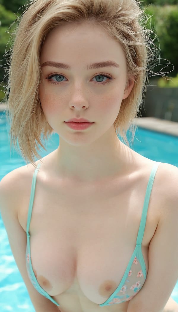 Tags: 21872187, SDXL
{"3": {"inputs": {"seed": 955233162394455, "steps": 64, "cfg": 6.02, "sampler_name": "dpmpp_2m", "scheduler": "karras", "denoise": 1.0, "model": ["27", 0], "positive": ["6", 0], "negative": ["7", 0], "latent_image": ["5", 0]}, "class_type": "KSampler"}, "4": {"inputs": {"ckpt_name": "juggernautxl.safetensors"}, "class_type": "CheckpointLoaderSimple"}, "5": {"inputs": {"width": 768, "height": 1344, "batch_size": 1}, "class_type": "EmptyLatentImage"}, "6": {"inputs": {"text": "18 year old girl, (irish:1.03), (detailed face:1.10), (blush:0.98), (slim:0.98), (seductive facial expression:1.11), (sexy lips:1.00), (seductive pose:1.14), (temptress:0.99), (eyelashes:1.04), (pale skin:1.06), (beautiful eyes:1.13), (double eyelids:1.14), (cute:0.95), (idol:1.14), (in a seductive pose:1.05), (large perky breasts:1.08), (cleavage:0.95), (thigh gap:1.05), (in a swimsuit:1.04) at a pool, (skin fuzz:1.09), (textured skin:1.07), (candid cinema:1.04), (detailed skin:1.07), (natural looking skin:1.08), (RAW:1.07), (portra:1.07), (soft lighting:1.08), (film:1.05)", "clip": ["27", 1]}, "class_type": "CLIPTextEncode"}, "7": {"inputs": {"text": "(low resolution:1.13), (worst quality:1.08), (twisted:1.07), (open mouth:1.06), (bad hands:1.13), (watermark:1.05), (distorted:1.13)", "clip": ["27", 1]}, "class_type": "CLIPTextEncode"}, "8": {"inputs": {"samples": ["3", 0], "vae": ["4", 2]}, "class_type": "VAEDecode"}, "25": {"inputs": {"lora_name": "nudify_xl.safetensors", "strength_model": 0.15, "strength_clip": 0.29, "model": ["4", 0], "clip": ["4", 1]}, "class_type": "LoraLoader"}, "26": {"inputs": {"lora_name": "shirtlift_SDXL_v2.safetensors", "strength_model": 0.09, "strength_clip": 0.01, "model": ["25", 0], "clip": ["25", 1]}, "class_type": "LoraLoader"}, "27": {"inputs": {"lora_name": "PerfectEyesXL.safetensors", "strength_model": 0.04, "strength_clip": 0.07, "model": ["26", 0], "clip": ["26", 1]}, "class_type": "LoraLoader"}, "30": {"inputs": {"model_name": "4x_NMKD-Superscale-SP_178000_G.pth"}, "class_type": "UpscaleModelLoader"}, "31": {"inputs": {"upscale_model": ["30", 0], "image": ["8", 0]}, "class_type": "ImageUpscaleWithModel"}, "32": {"inputs": {"upscale_method": "lanczos", "scale_by": 0.5, "image": ["31", 0]}, "class_type": "ImageScaleBy"}, "33": {"inputs": {"pixels": ["32", 0], "vae": ["4", 2]}, "class_type": "VAEEncode"}, "34": {"inputs": {"seed": 955233162394455, "steps": 64, "cfg": 6.02, "sampler_name": "dpmpp_2m", "scheduler": "karras", "denoise": 0.3, "model": ["27", 0], "positive": ["6", 0], "negative": ["7", 0], "latent_image": ["33", 0]}, "class_type": "KSampler"}, "36": {"inputs": {"samples": ["34", 0], "vae": ["4", 2]}, "class_type": "VAEDecode"}, "39": {"inputs": {"filename_prefix": "comfyapi-1716199856723", "images": ["36", 0]}, "class_type": "SaveImage"}}