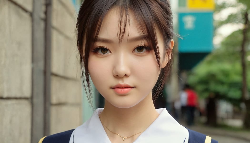 Tags: 21872187, SDXL
{"3": {"inputs": {"seed": 436263200373296, "steps": 64, "cfg": 5.3, "sampler_name": "dpmpp_2m", "scheduler": "karras", "denoise": 1.0, "model": ["27", 0], "positive": ["6", 0], "negative": ["7", 0], "latent_image": ["5", 0]}, "class_type": "KSampler"}, "4": {"inputs": {"ckpt_name": "juggernautxl.safetensors"}, "class_type": "CheckpointLoaderSimple"}, "5": {"inputs": {"width": 1344, "height": 768, "batch_size": 1}, "class_type": "EmptyLatentImage"}, "6": {"inputs": {"text": "20 year old girl, (ukrainian:1.06), (taiwanese:0.95), (detailed face:1.04), (seductive pose:1.01), (slim:0.98), (blush:1.00), (sexy lips:1.07), (pale skin:0.95), (seductive facial expression:1.13), (temptress:1.05), (cute:1.14), (double eyelids:1.03), (eyelashes:1.00), (beautiful eyes:1.11), (idol:1.11), (in a seductive pose:1.11), (large perky breasts:1.11), (cleavage:1.08), (thigh gap:1.11), (school uniform:1.12), choker, busy street, (RAW:1.08), (film:1.01), (natural looking skin:1.08), (textured skin:1.01), (skin fuzz:1.01), (candid cinema:1.09), (detailed skin:1.02), (portra:1.04), (soft lighting:1.03)", "clip": ["27", 1]}, "class_type": "CLIPTextEncode"}, "7": {"inputs": {"text": "(worst quality:1.09), (open mouth:1.10), (watermark:1.10), (low resolution:1.10), (distorted:1.14), (bad hands:1.07), (twisted:1.13)", "clip": ["27", 1]}, "class_type": "CLIPTextEncode"}, "8": {"inputs": {"samples": ["3", 0], "vae": ["4", 2]}, "class_type": "VAEDecode"}, "25": {"inputs": {"lora_name": "nudify_xl.safetensors", "strength_model": 0.22, "strength_clip": 0.0, "model": ["4", 0], "clip": ["4", 1]}, "class_type": "LoraLoader"}, "26": {"inputs": {"lora_name": "shirtlift_SDXL_v2.safetensors", "strength_model": 0.18, "strength_clip": 0.03, "model": ["25", 0], "clip": ["25", 1]}, "class_type": "LoraLoader"}, "27": {"inputs": {"lora_name": "PerfectEyesXL.safetensors", "strength_model": 0.05, "strength_clip": 0.17, "model": ["26", 0], "clip": ["26", 1]}, "class_type": "LoraLoader"}, "30": {"inputs": {"model_name": "4x_NMKD-Superscale-SP_178000_G.pth"}, "class_type": "UpscaleModelLoader"}, "31": {"inputs": {"upscale_model": ["30", 0], "image": ["8", 0]}, "class_type": "ImageUpscaleWithModel"}, "32": {"inputs": {"upscale_method": "lanczos", "scale_by": 0.5, "image": ["31", 0]}, "class_type": "ImageScaleBy"}, "33": {"inputs": {"pixels": ["32", 0], "vae": ["4", 2]}, "class_type": "VAEEncode"}, "34": {"inputs": {"seed": 436263200373296, "steps": 64, "cfg": 5.3, "sampler_name": "dpmpp_2m", "scheduler": "karras", "denoise": 0.3, "model": ["27", 0], "positive": ["6", 0], "negative": ["7", 0], "latent_image": ["33", 0]}, "class_type": "KSampler"}, "36": {"inputs": {"samples": ["34", 0], "vae": ["4", 2]}, "class_type": "VAEDecode"}, "39": {"inputs": {"filename_prefix": "comfyapi-1715920010808", "images": ["36", 0]}, "class_type": "SaveImage"}}