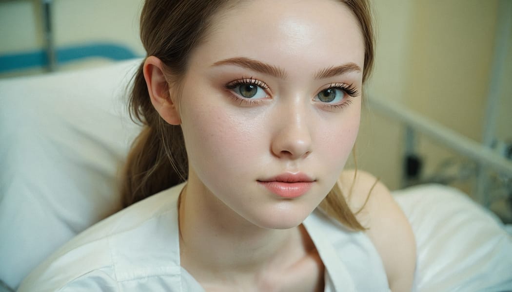 Tags: 21872187, SDXL
{"3": {"inputs": {"seed": 597323391925733, "steps": 64, "cfg": 6.27, "sampler_name": "dpmpp_2m", "scheduler": "karras", "denoise": 1.0, "model": ["27", 0], "positive": ["6", 0], "negative": ["7", 0], "latent_image": ["5", 0]}, "class_type": "KSampler"}, "4": {"inputs": {"ckpt_name": "juggernautxl.safetensors"}, "class_type": "CheckpointLoaderSimple"}, "5": {"inputs": {"width": 1344, "height": 768, "batch_size": 1}, "class_type": "EmptyLatentImage"}, "6": {"inputs": {"text": "21 year old girl, (seductive facial expression:1.03), (cute:1.03), (pale skin:1.08), (detailed face:1.09), (slim:1.05), (eyelashes:0.96), (double eyelids:0.96), (temptress:0.98), (beautiful eyes:0.95), (sexy lips:0.99), (seductive pose:1.04), (perky ass:1.06), (exposed ass:1.10), (looking back:1.08), (sexy ass:0.98), (thigh gap:0.98), (nurse in uniform:0.99) working in a hospital ward, (textured skin:1.02), (candid cinema:1.05), (natural looking skin:1.08), (RAW:1.07), (skin fuzz:1.02), (film:1.07), (portra:1.08), (soft lighting:1.00), (detailed skin:1.00)", "clip": ["27", 1]}, "class_type": "CLIPTextEncode"}, "7": {"inputs": {"text": "(low resolution:1.11), (open mouth:1.12), (twisted:1.06), (distorted:1.08), (bad hands:1.07), (watermark:1.11), (worst quality:1.12)", "clip": ["27", 1]}, "class_type": "CLIPTextEncode"}, "8": {"inputs": {"samples": ["3", 0], "vae": ["4", 2]}, "class_type": "VAEDecode"}, "25": {"inputs": {"lora_name": "nudify_xl.safetensors", "strength_model": 0.07, "strength_clip": 0.07, "model": ["4", 0], "clip": ["4", 1]}, "class_type": "LoraLoader"}, "26": {"inputs": {"lora_name": "shirtlift_SDXL_v2.safetensors", "strength_model": 0.01, "strength_clip": 0.13, "model": ["25", 0], "clip": ["25", 1]}, "class_type": "LoraLoader"}, "27": {"inputs": {"lora_name": "PerfectEyesXL.safetensors", "strength_model": 0.09, "strength_clip": 0.17, "model": ["26", 0], "clip": ["26", 1]}, "class_type": "LoraLoader"}, "30": {"inputs": {"model_name": "4x_NMKD-Superscale-SP_178000_G.pth"}, "class_type": "UpscaleModelLoader"}, "31": {"inputs": {"upscale_model": ["30", 0], "image": ["8", 0]}, "class_type": "ImageUpscaleWithModel"}, "32": {"inputs": {"upscale_method": "lanczos", "scale_by": 0.5, "image": ["31", 0]}, "class_type": "ImageScaleBy"}, "33": {"inputs": {"pixels": ["32", 0], "vae": ["4", 2]}, "class_type": "VAEEncode"}, "34": {"inputs": {"seed": 597323391925733, "steps": 64, "cfg": 6.27, "sampler_name": "dpmpp_2m", "scheduler": "karras", "denoise": 0.3, "model": ["27", 0], "positive": ["6", 0], "negative": ["7", 0], "latent_image": ["33", 0]}, "class_type": "KSampler"}, "36": {"inputs": {"samples": ["34", 0], "vae": ["4", 2]}, "class_type": "VAEDecode"}, "39": {"inputs": {"filename_prefix": "comfyapi-1716530563425", "images": ["36", 0]}, "class_type": "SaveImage"}}