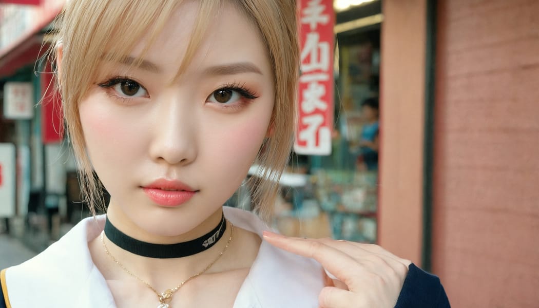 Tags: 21872187, SDXL
{"3": {"inputs": {"seed": 840431460367791, "steps": 32, "cfg": 5.28, "sampler_name": "dpmpp_2m", "scheduler": "karras", "denoise": 1.0, "model": ["27", 0], "positive": ["6", 0], "negative": ["7", 0], "latent_image": ["5", 0]}, "class_type": "KSampler"}, "4": {"inputs": {"ckpt_name": "juggernautxl.safetensors"}, "class_type": "CheckpointLoaderSimple"}, "5": {"inputs": {"width": 1344, "height": 768, "batch_size": 1}, "class_type": "EmptyLatentImage"}, "6": {"inputs": {"text": "20 year old girl, (taiwanese:1.04), (russian:0.98), (slim:1.03), (sexy lips:1.07), (idol:1.10), (cute:1.06), (seductive pose:1.12), (pale skin:1.13), (seductive facial expression:1.05), (eyelashes:1.00), (detailed face:0.95), (blush:1.05), (temptress:1.05), (double eyelids:1.05), (beautiful eyes:0.99), (in a seductive pose:0.97), (large perky breasts:1.01), (cleavage:1.01), (thigh gap:1.13), (school uniform:0.97), choker, busy street, (candid cinema:1.03), (natural looking skin:1.04), (RAW:1.01), (portra:1.03), (skin fuzz:1.07), (textured skin:1.08), (soft lighting:1.00), (detailed skin:1.03), (film:1.08)", "clip": ["27", 1]}, "class_type": "CLIPTextEncode"}, "7": {"inputs": {"text": "(watermark:1.07), (worst quality:1.13), (distorted:1.13), (open mouth:1.10), (low resolution:1.14), (bad hands:1.13), (twisted:1.10)", "clip": ["27", 1]}, "class_type": "CLIPTextEncode"}, "8": {"inputs": {"samples": ["3", 0], "vae": ["4", 2]}, "class_type": "VAEDecode"}, "25": {"inputs": {"lora_name": "nudify_xl.safetensors", "strength_model": 0.1, "strength_clip": 0.29, "model": ["4", 0], "clip": ["4", 1]}, "class_type": "LoraLoader"}, "26": {"inputs": {"lora_name": "shirtlift_SDXL_v2.safetensors", "strength_model": 0.18, "strength_clip": 0.12, "model": ["25", 0], "clip": ["25", 1]}, "class_type": "LoraLoader"}, "27": {"inputs": {"lora_name": "PerfectEyesXL.safetensors", "strength_model": 0.08, "strength_clip": 0.15, "model": ["26", 0], "clip": ["26", 1]}, "class_type": "LoraLoader"}, "30": {"inputs": {"model_name": "4x_NMKD-Superscale-SP_178000_G.pth"}, "class_type": "UpscaleModelLoader"}, "31": {"inputs": {"upscale_model": ["30", 0], "image": ["8", 0]}, "class_type": "ImageUpscaleWithModel"}, "32": {"inputs": {"upscale_method": "lanczos", "scale_by": 0.5, "image": ["31", 0]}, "class_type": "ImageScaleBy"}, "33": {"inputs": {"pixels": ["32", 0], "vae": ["4", 2]}, "class_type": "VAEEncode"}, "34": {"inputs": {"seed": 840431460367791, "steps": 32, "cfg": 5.28, "sampler_name": "dpmpp_2m", "scheduler": "karras", "denoise": 0.3, "model": ["27", 0], "positive": ["6", 0], "negative": ["7", 0], "latent_image": ["33", 0]}, "class_type": "KSampler"}, "36": {"inputs": {"samples": ["34", 0], "vae": ["4", 2]}, "class_type": "VAEDecode"}, "39": {"inputs": {"filename_prefix": "comfyapi-1731374287384", "images": ["36", 0]}, "class_type": "SaveImage"}}