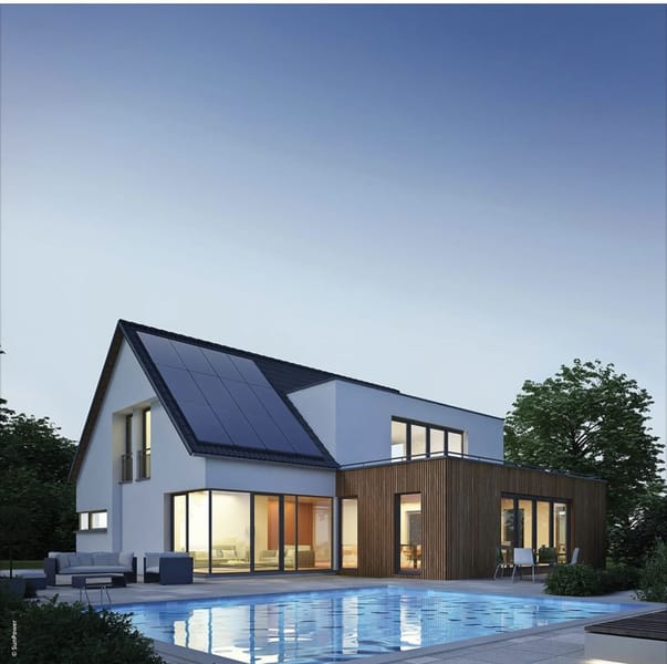 Tags: modern house solar panels
