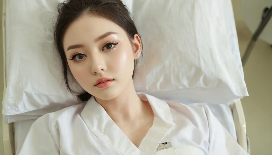 Tags: 21872187, SDXL
{"3": {"inputs": {"seed": 220453509066779, "steps": 64, "cfg": 5.87, "sampler_name": "dpmpp_2m", "scheduler": "karras", "denoise": 1.0, "model": ["27", 0], "positive": ["6", 0], "negative": ["7", 0], "latent_image": ["5", 0]}, "class_type": "KSampler"}, "4": {"inputs": {"ckpt_name": "juggernautxl.safetensors"}, "class_type": "CheckpointLoaderSimple"}, "5": {"inputs": {"width": 1344, "height": 768, "batch_size": 1}, "class_type": "EmptyLatentImage"}, "6": {"inputs": {"text": "23 year old girl, (seductive facial expression:1.10), (pale skin:0.99), (slim:1.12), (detailed face:0.96), (eyelashes:1.11), (idol:0.98), (seductive pose:1.14), (double eyelids:1.08), (blush:0.95), (cute:1.06), (sexy lips:1.00), (beautiful eyes:0.99), (in a seductive pose:1.13), (large perky breasts:1.01), (cleavage:1.08), (thigh gap:0.98), (nurse in uniform:1.05) working in a hospital ward, (film:1.09), (RAW:1.02), (textured skin:1.05), (candid cinema:1.03), (soft lighting:1.07), (skin fuzz:1.06), (natural looking skin:1.08), (detailed skin:1.00), (portra:1.06)", "clip": ["27", 1]}, "class_type": "CLIPTextEncode"}, "7": {"inputs": {"text": "(watermark:1.10), (distorted:1.09), (twisted:1.12), (worst quality:1.07), (low resolution:1.09), (bad hands:1.06), (open mouth:1.05)", "clip": ["27", 1]}, "class_type": "CLIPTextEncode"}, "8": {"inputs": {"samples": ["3", 0], "vae": ["4", 2]}, "class_type": "VAEDecode"}, "25": {"inputs": {"lora_name": "nudify_xl.safetensors", "strength_model": 0.27, "strength_clip": 0.11, "model": ["4", 0], "clip": ["4", 1]}, "class_type": "LoraLoader"}, "26": {"inputs": {"lora_name": "shirtlift_SDXL_v2.safetensors", "strength_model": 0.02, "strength_clip": 0.17, "model": ["25", 0], "clip": ["25", 1]}, "class_type": "LoraLoader"}, "27": {"inputs": {"lora_name": "PerfectEyesXL.safetensors", "strength_model": 0.04, "strength_clip": 0.16, "model": ["26", 0], "clip": ["26", 1]}, "class_type": "LoraLoader"}, "30": {"inputs": {"model_name": "4x_NMKD-Superscale-SP_178000_G.pth"}, "class_type": "UpscaleModelLoader"}, "31": {"inputs": {"upscale_model": ["30", 0], "image": ["8", 0]}, "class_type": "ImageUpscaleWithModel"}, "32": {"inputs": {"upscale_method": "lanczos", "scale_by": 0.5, "image": ["31", 0]}, "class_type": "ImageScaleBy"}, "33": {"inputs": {"pixels": ["32", 0], "vae": ["4", 2]}, "class_type": "VAEEncode"}, "34": {"inputs": {"seed": 220453509066779, "steps": 64, "cfg": 5.87, "sampler_name": "dpmpp_2m", "scheduler": "karras", "denoise": 0.3, "model": ["27", 0], "positive": ["6", 0], "negative": ["7", 0], "latent_image": ["33", 0]}, "class_type": "KSampler"}, "36": {"inputs": {"samples": ["34", 0], "vae": ["4", 2]}, "class_type": "VAEDecode"}, "39": {"inputs": {"filename_prefix": "comfyapi-1713914693468", "images": ["36", 0]}, "class_type": "SaveImage"}}