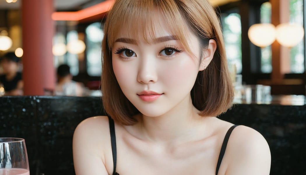 Tags: 21872187, SDXL
{"3": {"inputs": {"seed": 843134541362153, "steps": 64, "cfg": 7.08, "sampler_name": "dpmpp_2m", "scheduler": "karras", "denoise": 1.0, "model": ["27", 0], "positive": ["6", 0], "negative": ["7", 0], "latent_image": ["5", 0]}, "class_type": "KSampler"}, "4": {"inputs": {"ckpt_name": "juggernautxl.safetensors"}, "class_type": "CheckpointLoaderSimple"}, "5": {"inputs": {"width": 1344, "height": 768, "batch_size": 1}, "class_type": "EmptyLatentImage"}, "6": {"inputs": {"text": "26 year old girl, (japanese:1.07), (ukrainian:1.00), (detailed face:0.99), (pale skin:1.11), (eyelashes:1.12), (seductive pose:0.96), (temptress:1.09), (cute:1.13), (blush:1.14), (sexy lips:1.04), (idol:1.12), (slim:1.08), (seductive facial expression:1.02), (double eyelids:0.96), (in a seductive pose:1.02), (large perky breasts:0.95), (cleavage:1.09), (thigh gap:1.10), (wearing a little black dress:1.02) at a fine dining restaurant, (natural looking skin:1.07), (candid cinema:1.08), (detailed skin:1.03), (skin fuzz:1.04), (RAW:1.00), (textured skin:1.00), (film:1.03), (soft lighting:1.05), (portra:1.08)", "clip": ["27", 1]}, "class_type": "CLIPTextEncode"}, "7": {"inputs": {"text": "(distorted:1.09), (worst quality:1.08), (bad hands:1.13), (low resolution:1.10), (open mouth:1.07), (twisted:1.08)", "clip": ["27", 1]}, "class_type": "CLIPTextEncode"}, "8": {"inputs": {"samples": ["3", 0], "vae": ["4", 2]}, "class_type": "VAEDecode"}, "25": {"inputs": {"lora_name": "nudify_xl.safetensors", "strength_model": 0.01, "strength_clip": 0.02, "model": ["4", 0], "clip": ["4", 1]}, "class_type": "LoraLoader"}, "26": {"inputs": {"lora_name": "shirtlift_SDXL_v2.safetensors", "strength_model": 0.07, "strength_clip": 0.08, "model": ["25", 0], "clip": ["25", 1]}, "class_type": "LoraLoader"}, "27": {"inputs": {"lora_name": "PerfectEyesXL.safetensors", "strength_model": 0.05, "strength_clip": 0.09, "model": ["26", 0], "clip": ["26", 1]}, "class_type": "LoraLoader"}, "30": {"inputs": {"model_name": "4x_NMKD-Superscale-SP_178000_G.pth"}, "class_type": "UpscaleModelLoader"}, "31": {"inputs": {"upscale_model": ["30", 0], "image": ["8", 0]}, "class_type": "ImageUpscaleWithModel"}, "32": {"inputs": {"upscale_method": "lanczos", "scale_by": 0.5, "image": ["31", 0]}, "class_type": "ImageScaleBy"}, "33": {"inputs": {"pixels": ["32", 0], "vae": ["4", 2]}, "class_type": "VAEEncode"}, "34": {"inputs": {"seed": 843134541362153, "steps": 64, "cfg": 7.08, "sampler_name": "dpmpp_2m", "scheduler": "karras", "denoise": 0.3, "model": ["27", 0], "positive": ["6", 0], "negative": ["7", 0], "latent_image": ["33", 0]}, "class_type": "KSampler"}, "36": {"inputs": {"samples": ["34", 0], "vae": ["4", 2]}, "class_type": "VAEDecode"}, "39": {"inputs": {"filename_prefix": "comfyapi-1725402498675", "images": ["36", 0]}, "class_type": "SaveImage"}}