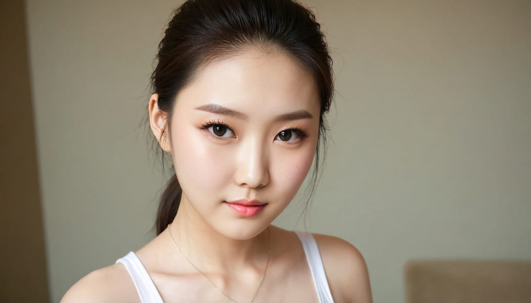 Tags: 21872187, SDXL
{"3": {"inputs": {"seed": 847641275283021, "steps": 32, "cfg": 6.2, "sampler_name": "dpmpp_2m", "scheduler": "karras", "denoise": 1.0, "model": ["27", 0], "positive": ["6", 0], "negative": ["7", 0], "latent_image": ["5", 0]}, "class_type": "KSampler"}, "4": {"inputs": {"ckpt_name": "juggernautXL_v8Rundiffusion.safetensors"}, "class_type": "CheckpointLoaderSimple"}, "5": {"inputs": {"width": 1344, "height": 768, "batch_size": 1}, "class_type": "EmptyLatentImage"}, "6": {"inputs": {"text": "25 year old girl, (korean:1.12), (eyelashes:1.06), (slim:1.05), (double eyelids:1.03), (seductive facial expression:0.96), (beautiful eyes:1.09), (idol:1.01), (sexy lips:1.09), (pale skin:1.11), (detailed face:1.07), (seductive pose:1.12), (cute:1.07), (temptress:0.99), (blush:0.95), (in a seductive pose:1.00), (large perky breasts:1.03), (cleavage:1.05), (thigh gap:0.95), (white tanktop:1.04), busy street, (portra:1.00), (skin fuzz:1.07), (soft lighting:1.09), (textured skin:1.07), (detailed skin:1.00), (natural looking skin:1.03), (RAW:1.02), (film:1.01)", "clip": ["27", 1]}, "class_type": "CLIPTextEncode"}, "7": {"inputs": {"text": "(watermark:1.10), (bad hands:1.07), (low resolution:1.08), (worst quality:1.05), (open mouth:1.11), (distorted:1.12), (twisted:1.09)", "clip": ["27", 1]}, "class_type": "CLIPTextEncode"}, "8": {"inputs": {"samples": ["3", 0], "vae": ["4", 2]}, "class_type": "VAEDecode"}, "25": {"inputs": {"lora_name": "nudify_xl.safetensors", "strength_model": 0.11, "strength_clip": 0.25, "model": ["4", 0], "clip": ["4", 1]}, "class_type": "LoraLoader"}, "26": {"inputs": {"lora_name": "shirtlift_SDXL_v2.safetensors", "strength_model": 0.12, "strength_clip": 0.07, "model": ["25", 0], "clip": ["25", 1]}, "class_type": "LoraLoader"}, "27": {"inputs": {"lora_name": "PerfectEyesXL.safetensors", "strength_model": 0.09, "strength_clip": 0.12, "model": ["26", 0], "clip": ["26", 1]}, "class_type": "LoraLoader"}, "30": {"inputs": {"model_name": "4x_NMKD-Superscale-SP_178000_G.pth"}, "class_type": "UpscaleModelLoader"}, "31": {"inputs": {"upscale_model": ["30", 0], "image": ["8", 0]}, "class_type": "ImageUpscaleWithModel"}, "32": {"inputs": {"upscale_method": "lanczos", "scale_by": 0.5, "image": ["31", 0]}, "class_type": "ImageScaleBy"}, "33": {"inputs": {"pixels": ["32", 0], "vae": ["4", 2]}, "class_type": "VAEEncode"}, "34": {"inputs": {"seed": 847641275283021, "steps": 32, "cfg": 6.2, "sampler_name": "dpmpp_2m", "scheduler": "karras", "denoise": 0.3, "model": ["27", 0], "positive": ["6", 0], "negative": ["7", 0], "latent_image": ["33", 0]}, "class_type": "KSampler"}, "36": {"inputs": {"samples": ["34", 0], "vae": ["4", 2]}, "class_type": "VAEDecode"}, "39": {"inputs": {"filename_prefix": "comfyapi-1707604013731", "images": ["36", 0]}, "class_type": "SaveImage"}}